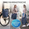 BRONEA® 2 in 1 Gepäckträgertasche für Fahrrad - XXL 28 Ltr Produktbild-Vorschau 4
