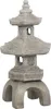 Outdoor deko pagode uchi h.66,5cm magnesia grau  - Produktbild-Vorschau 1