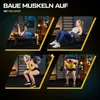A collage of four images showing people performing different weightlifting exercises with barbells in a gym setting. Produktbild-Vorschau