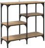 vidaXL Stolik konsolowy Artisan dąb 80 x 29 x 75 cm Podgląd zdjęcia produktu 8
