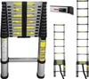 Eaxus® Scala telescopica 3,8 m - DIN EN 131 Scala multiuso Anteprima dell’immagine prodotto 1