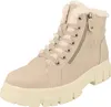 A single cream-colored boot with white fur lining is shown against a white background. Anteprima dell’immagine prodotto