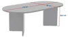 CALICOSY - Table basse ovale L119 cm - IRIS Voir les images du produit 9