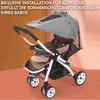 Universal Kinderwagen Sonnenschutz mit UV-Schutz UPF Produktbild-Vorschau 6