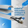 HEXIM Kabelkanal 1-8 Meter 68x18mm PVC Kunststoff Produktbild-Vorschau 4