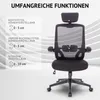 SVITA SAM Bürostuhl Schreibtischstuhl ergonomisch Produktbild-Vorschau 2