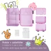 Brotdose Kinder mit Fächern, BPA frei, Lunchbox, Bento box, Produktbild-Vorschau 5