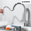 Jana | 3-drożna chromowana bateria wyciągana | bateria Podgląd zdjęcia produktu 5