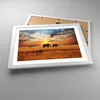 Gerahmtes Poster - Weißer Rahmen - Elefanten Safari Produktbild-Vorschau 3
