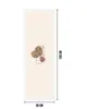 A tall, narrow poster frame with a minimalist line drawing of a plant inside. Dimensions are indicated. Produktbild-Vorschau