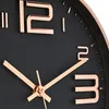 OKWISH Wanduhr Ohne Tickgeräusche 12 Zoll/30cm Modern Produktbild-Vorschau 8