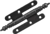 Hettich Türband mit Zierkopf 45 x 80 mm rechts antik - 1 Produktbild-Vorschau 1