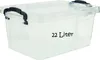 Transparente Aufbewahrungsbox mit Deckel 22L – Vielseitige Produktbild-Vorschau 7