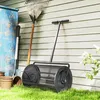 Outsunny Compoststrooier 75L, 61x40cm. Meststofstrooier Productafbeelding-voorbeeld 2