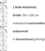 2 x 0,9 m selbstklebende Folie - Mohnblumen Klebefolie Produktbild-Vorschau 4