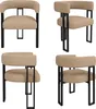 Set di 4 sedie da pranzo Flieks, sedia da pranzo in tessuto Anteprima dell’immagine prodotto 5