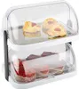 APS Buffet-Vitrine DOPPELDECKER weiß Produktbild-Vorschau 3