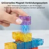 100 Magnetbausteine transparent magnetisch STEM Produktbild-Vorschau 4