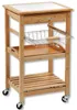 Carrello da cucina Kesper Carrello portavivande in bambù Anteprima dell’immagine prodotto 6