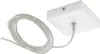 Eglo 61489 Baldaquin avec câble transparent blanc Voir les images du produit 1