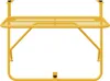 vidaXL Závesný balkónový stolík horčica 60 x 39 x 65 cm Náhľad obrázku produktu 3