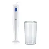 A white Braun immersion blender and a clear plastic measuring cup are displayed against a white background. Náhled obrázku produktu