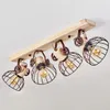 Cotes »Cotes« Deckenlampe, Holz/Metall, Natur/Rostfarbene Produktbild-Vorschau 8