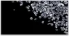 Glasbilder 120x60 Wandbild Druck auf Glas Diamanten Kunst Produktbild-Vorschau 1