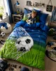 ZouZou Kinderbettwäsche "Match" - Blau - (135x200 cm) - 100 Produktbild-Vorschau 3