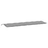 Gartenbank-Auflage Grau 200x50x7 cm Oxford-Gewebe Produktbild-Vorschau 1