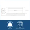 LED-Whirlpool Hollyw. AirJet Ø 196x66cm Produktbild-Vorschau 8