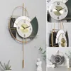 Minimalistisch Modern Wanduhr, Groß Kreativität Dekorative Produktbild-Vorschau 2