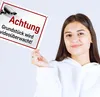 Überwachungskamera Metallschild XL in 21x28 cm Produktbild-Vorschau 3