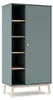 CALICOSY - Armoire 1 porte et 5 niches ouvertes H181 cm - Voir les images du produit 5