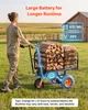VEVOR Elektro Gartenwagen, 36V 432Wh Akku-Betriebener Produktbild-Vorschau 4