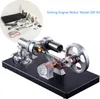 Horkovzdušný Stirlingův motor model DIY kit se 4 kusy vedl Náhled obrázku produktu 6