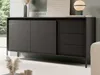 GRAINGOLD Kommode Sorano, Schwarz, Modern, mit Schubladen Produktbild-Vorschau 1