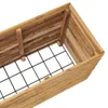 vidaXL Lit surélevé 150x40x55 cm teck vieux bois et acier Voir les images du produit 13