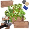 MODO24 Hochbeet Holz, Pflanzkasten, Massivholz, Kiefer, Produktbild-Vorschau 1