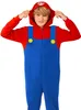 Super Mario Onesie Karneval Faschingskostüm Kinder Produktbild-Vorschau 3