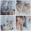 Bild auf Leinwand - Leinwandbild - Wolf Tier Wald - Produktbild-Vorschau 8