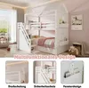 MODFU Etagenbett Kinderbett 90x200cm mit Regal und Produktbild-Vorschau 5