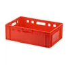 7 Stück E2-Kasten rot + 1 Transportroller mit vier Produktbild-Vorschau 2