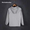 Reflektierende Jacke für Herbst, Winddicht, Lockerer Produktbild-Vorschau 5