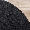 Dywan jutowy okrągły - Fair Czarny Podgląd zdjęcia produktu 2