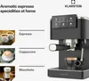 Klarstein SteelPresso Touch kávovar s portafiltrom - 20 Náhľad obrázku produktu 3