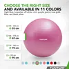 Tunturi Anti Burst Fitness Ball con Pompa - Yoga Ball 65 cm Anteprima dell’immagine prodotto 8
