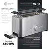 Balter Toaster 4 Scheiben, Langschlitz, Edelstahl, Produktbild-Vorschau 2