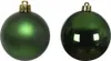 Weihnachtsbaumkugeln Glas Ø 6 cm grün matt/glanz 2 x 10 Produktbild-Vorschau 6