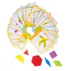Montessori puzzle dřevěné tvary 155el. Náhled obrázku produktu 5